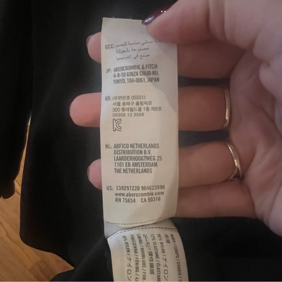 Abercrombie Women's Long-Sleeve Cutout Crew Bodysuit - Picture 7 of 14